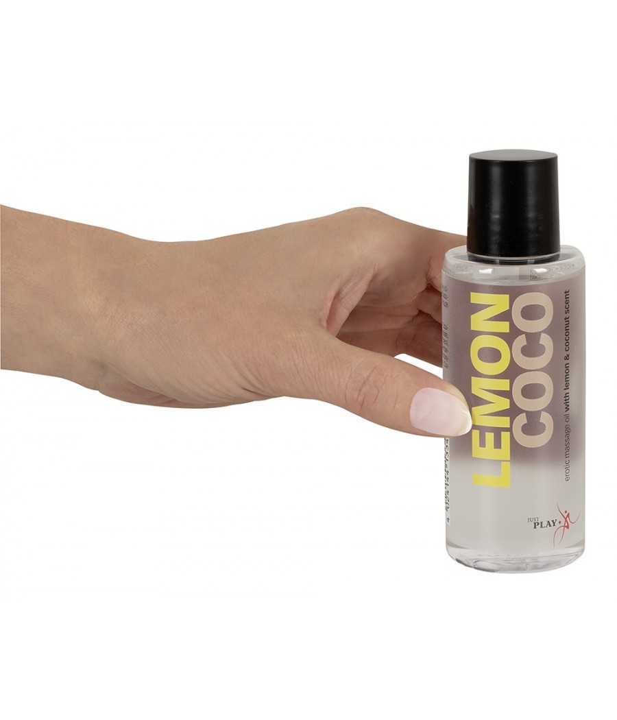 Huile de massage érotique Citron vert Noix de coco 100 ml - R626325